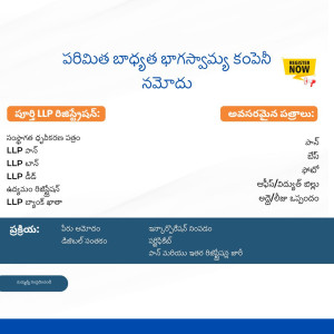 పరిమిత బాధ్యత భాగస్వామ్య కంపెనీ నమోదు